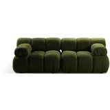 Zelena sofa od bouclé tkanine 188 cm Bellis – Home
