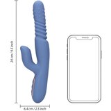 Loveline - Grijaći vibrirajući stimulator (ljubičasti) | shoptok.hr