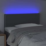  Posteljno vzglavje temno sivo 90x5x78/88 cm blago, (20738005) | Shoptok.si