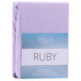 AmeliaHome Plahta s gumom Ruby 140-160x200 cm, lila | shoptok.hr