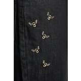 Fenzy 7/8 Traperice S Prorezima, Crne | shoptok.hr