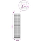  Gabion s žicom debljine 3,5 mm i mrežom 5x2,5 cm 50x30x200 cm Slike