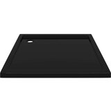 vidaXL Četvrtasta tuš-kada ABS crna 80 x 80 cm | shoptok.hr