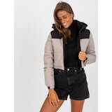 Honey Winter Jacket-NM-KR-D2-3825.77P-black-beige | Shoptok.si