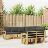  Set vanjskih sofa 8 pcs Bijela i antracit 306 x 128,5 x 73 cm | Eponuda.ba