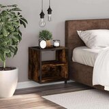 vidaXL Zidni noćni ormarić dimljeni hrast 40x31x39,5 cm | shoptok.hr