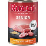 Rocco Varčno pakiranje Senior 24 x 400 g - Perutnina & ovseni kosmiči Cene