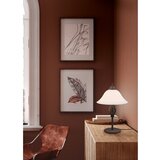  Tamno smeđa stolna lampa sa staklenim sjenilom (visina 50 cm) Rustica – | shoptok.hr