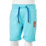  Dječje kratke hlače s vezicom plava boja vode 128 | shoptok.hr