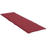  Jastuk za ležaljku boja vina 200 x 60 x 3 cm od tkanine Oxford | Eponuda.com