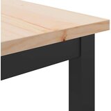  Stol Prirodna 100 x 40 x 101 cm Inženjerska drva i čelik | shoptok.hr