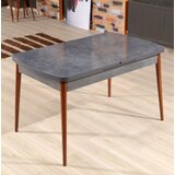Hanah home trpezarijski sto na razvlačenje Aris, 132-170 cm, Antracit u