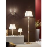  Ondaluce - Kristalna stona lampa BRIGIDA 1xE27/15W/230V krem/prozirna | Eponuda.com