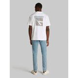 Calvin Klein Jeans Majica temno siva / bazaltno siva / bela | Shoptok.si