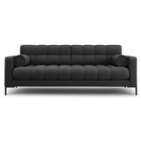 Cosmopolitan Design Temno siva sedežna garnitura 217 cm Bali – Cene