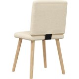  Jedilni stoli 6 kosov krem blago, (21832427) | Shoptok.si