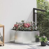  Kutni Sadič Srebrno 60 x 60 x 35 cm Pocinčani čelik | shoptok.hr