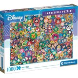 Clementoni Disney+likovi+nemoguća+slagalica+od+1000+komada+-+ | shoptok.hr