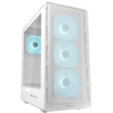 Midi Tower Case Airface Pure PRO, ARGB, White