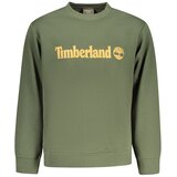 Timberland mu&amp;scaron;ka dukserica s okruglim izrezom i tiskanim logotipom maslinasto zelena Slike