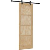  Klizna vrata ORKDAL Prirodna 73 5 x 211 cm Masivna borovina | shoptok.hr