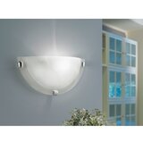 Eglo Salome zidna lampa/1 alabaster/krom | shoptok.hr