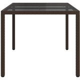  Stol za vrt Smeđa 150 x 90 x 75 cm poliratan | Eponuda.ba