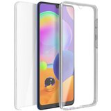 AVIZAR Integral 360° ovitek za Samsung A31: mehka sprednja stran in trda zadnja stran - prozorna, (20626366) | Shoptok.si