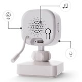 Kinderkraft NITEEYE TRAVEL bežični baby monitor sa stalkom za kameru, White | shoptok.hr