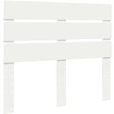  Konstrukcija postelje Bela 120 x 200 cm Masivno borovo les, (5000102642) | Shoptok.si