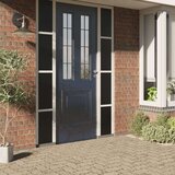  Folija za okna 5 kosov statična matirana črna PVC, (21129101) | Shoptok.si