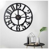 WALLXPERT Circle XL Zidni sat, Crni | Eponuda.ba