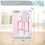  Visoki stolac Woomax 25 x 55 x 20 cm Lutke Bijela Roza 2 kom. | shoptok.hr