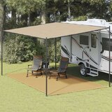 vidaXL Preproga za šotor peščena 300x500 cm HDPE | Shoptok.si