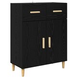  Kreveta Crni hrast 34 x 69.5 x 89 cm Konstruirano drvo | shoptok.hr