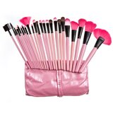  24-delni set kistova za šminkanje u roze boji | shoptok.hr