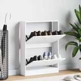 Ormarić za cipele Bijeli 59x17x81 cm Konstruirano drvo | shoptok.hr