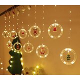  LED Zavjesa s Figuricama Toplo Bijela 3m 125 LED-ica | shoptok.hr