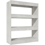 Maison Chic Knjižna omara - Knjižni regal betonsko siva 80x30x103 cm, (21723329) Cene