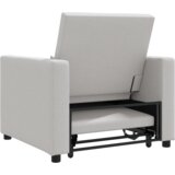 vidaXL 3-u-1 Singl Sofa Krevet Pretvarajući Fotelja Boja oblaka Tkanina | shoptok.hr