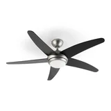 bolero, 2 u 1 stropni ventilator, 134 cm, svjetlo, 55 W, daljinski upravljač, crni