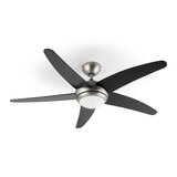 Klarstein Bolero, 2 v 1 stropni ventilator, 134 cm, lučka, 55 W, daljinski upravljalnik, črn Cene