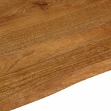 Stolna ploča 110x80x2,5cm od masivnog drva manga sa živim rubom | shoptok.hr