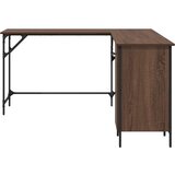  Radni stol smeđa boja hrasta 141x141x75 cm konstruirano drvo | Eponuda.ba