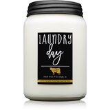 Milkhouse Candle Co. Farmhouse Laundry Day dišeča sveča Mason Jar 737 g Cene