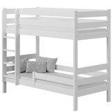Molarem Home Drveni dječji krevet na kat Gagatek Lux - bijeli - 160x80 cm - Bez ladice | shoptok.hr