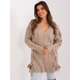 BADU Sweater-BA-SW-8027.46P-dark beige Cijene