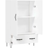  Visoka komoda bijela 69 5 x 31 x 115 cm od konstruiranog drva | shoptok.hr