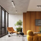  Stropna svetilka YOLI 3 črna, (21347779) | Shoptok.si