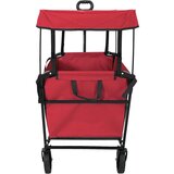  Sklopiva ručna kolica Crvena 105 x 56.5 x 116 cm Oxford tkanina - Crvena | shoptok.hr